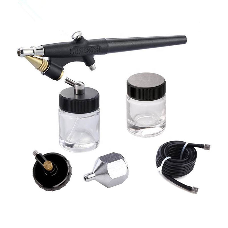 Airbrush AB-138 สำหรับงานศิลปะร่างกาย, เล็บ, ชุดพู่กันเล็บและแอปพลิเคชันเครื่องสำอาง